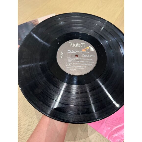 Vintage 1981 Why do Fools Fall in Love, Diana Ross LP Vinyl - Picture 15 of 15